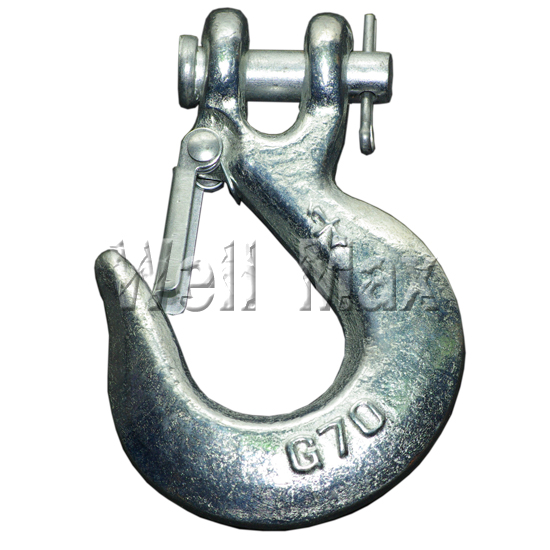 3/8" Clevis Grab Hook With Safety Pin